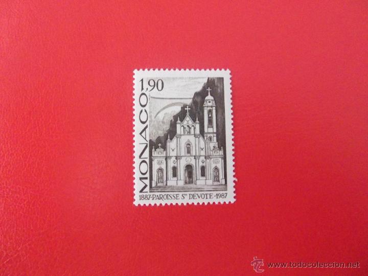 Sellos: MONACO 1987, YVERT 1573, SC - Foto 1
