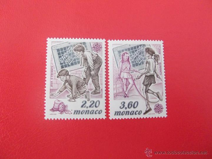 Sellos: MONACO 1989, YVERT 1686-87, SC - Foto 1