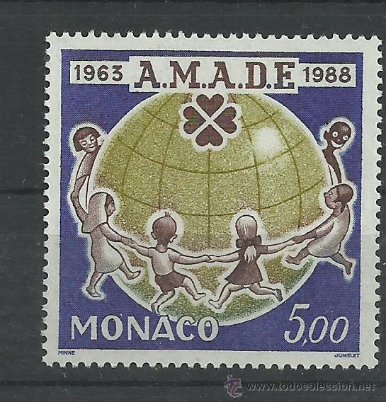 Sellos: MONACO AMADE AYUDA A LA INFANCIA - Foto 1