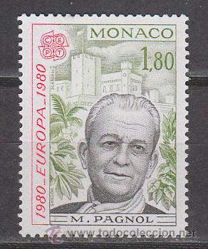 Sellos: Monaco 1225, Marcel Pagnol (cine), nuevos*** - Foto 1