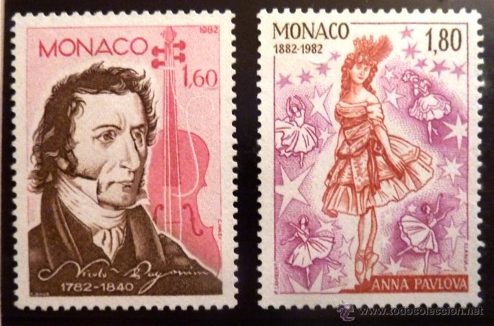 Sellos: SELLOS MONACO 1982. NUEVOS. ARTE. - Foto 1