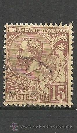Sellos: MONACO YVERT NUM. 24 USADO - Foto 1