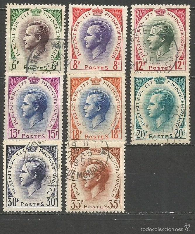 Sellos: MONACO YVERT NUM. 421/426A SERIE COMPLETA USADA - Foto 1