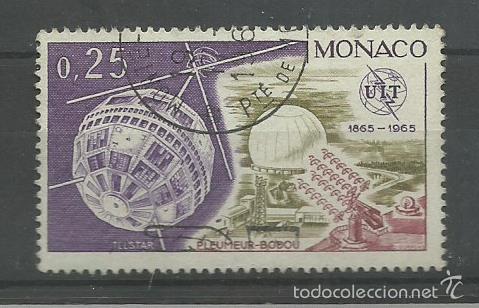 Sellos: MONACO SELLO MATASELLADO N&ordm; 668 - Foto 1