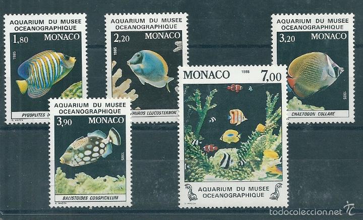 Sellos: Monaco n&ordm; 1483/7 (Yvert). A&ntilde;o 1985. - Foto 1