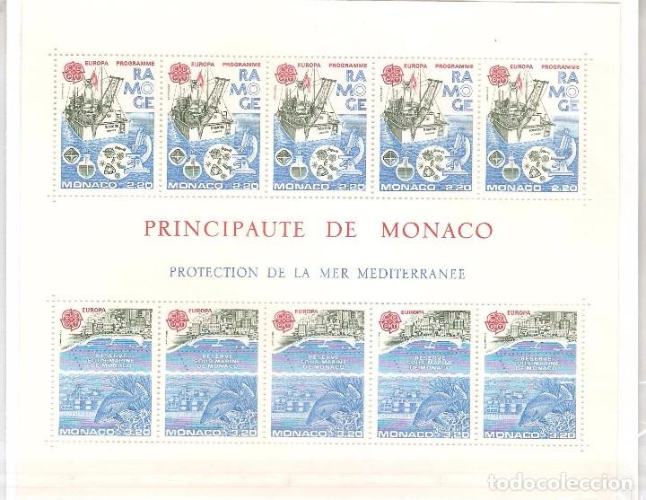 Sellos: MONACO,1986, HOJA CAT.YT BF 34 - Foto 1
