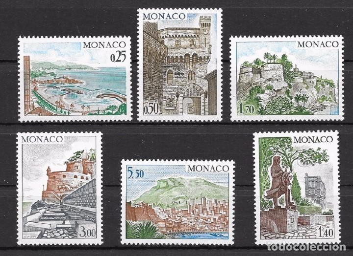 Sellos: M&Oacute;NACO YVERT N&ordm; 986/91* - Foto 1