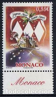 Sellos: MONACO - NAVIDAD Y A&Ntilde;O NUEVO (2008) ** - Foto 1