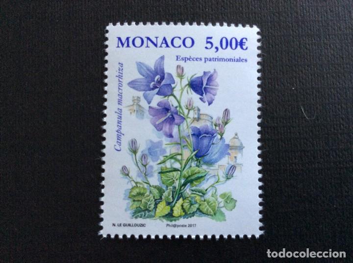 Sellos: MONACO A&Ntilde;O 2017. FLORA - Foto 1