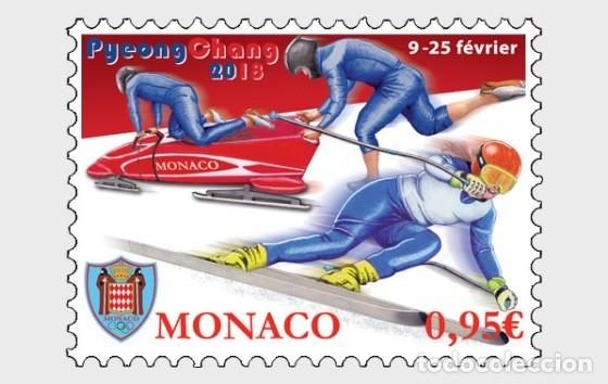 Sellos: Monaco 2018 -  Olympic Games mnh - Foto 1