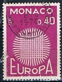 Sellos: MONACO 1970 YVERT 819 USADO - Foto 1