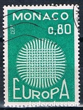 Sellos: MONACO 1970 YVERT 820 USADO - Foto 1