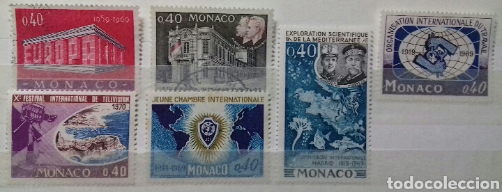 Sellos: Sellos de M&oacute;naco de 1969 - Foto 1