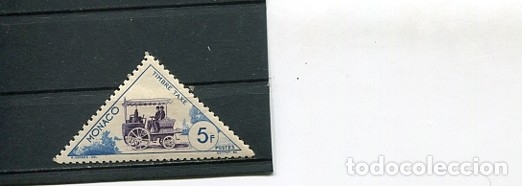 Sellos: SELLOS ANTIGUOS MONACO ALTO VALOR CATALOGO TRIANGULAR  46 - Foto 1
