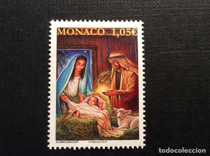 Sellos: MONACO A&Ntilde;O 2019. NAVIDAD - Foto 1