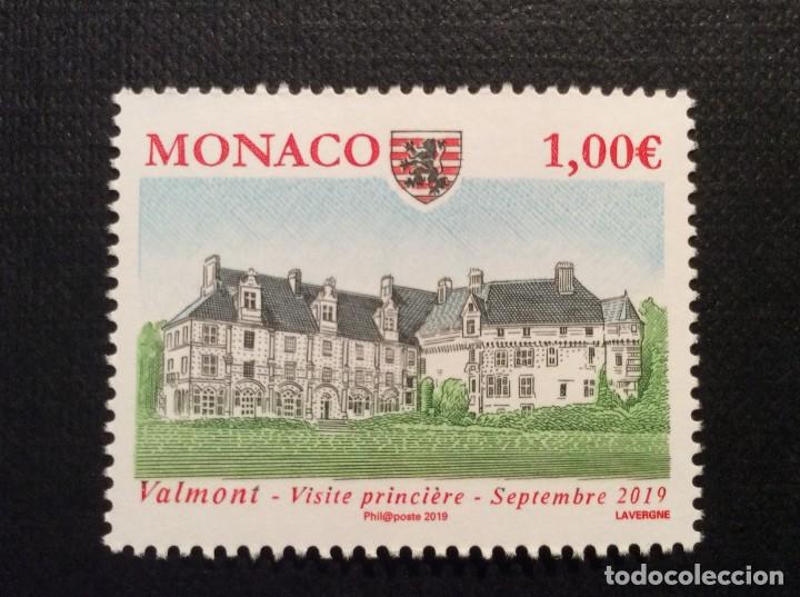 Sellos: MONACO A&Ntilde;O 2019. PALACIO DE VALMONT - Foto 1