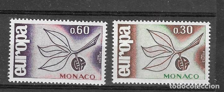 Sellos: MONACO N&ordm; 675 AL 676 (**) - Foto 1