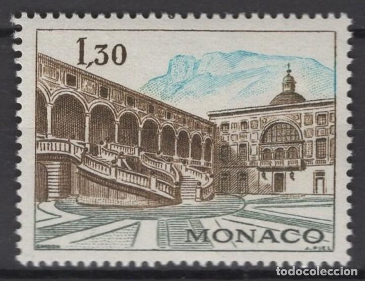 Sellos: MONACO 1970 - PALACIO DE MONACO - YVERT N&ordm; 844** - Foto 1