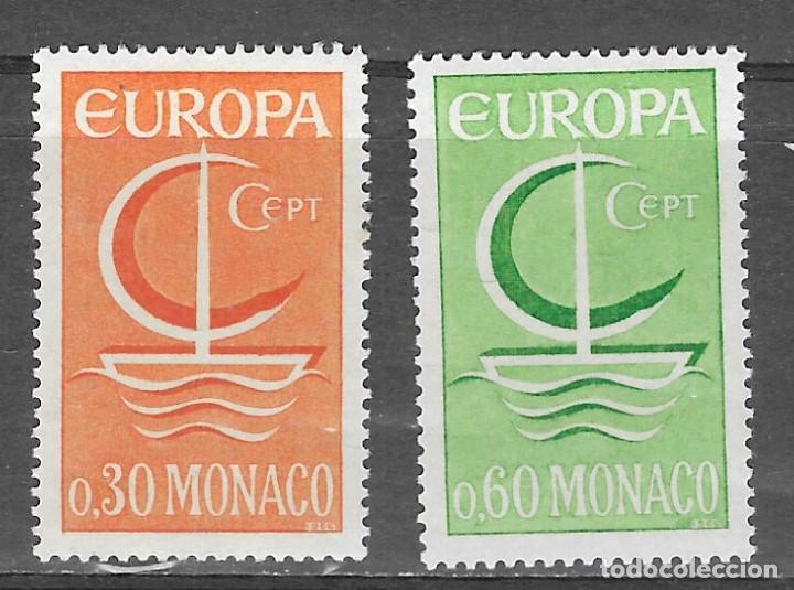 Sellos: MONACO N&ordm; 698 AL 699 (**) - Foto 1