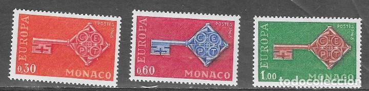 Sellos: MONACO N&ordm; 749 al 751 (**) - Foto 1