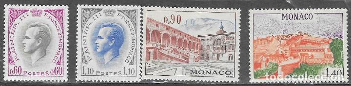 Sellos: MONACO N&ordm; 847 al 850 (**) - Foto 1
