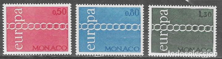 Sellos: MONACO N&ordm; 863 al 865 (**) - Foto 1
