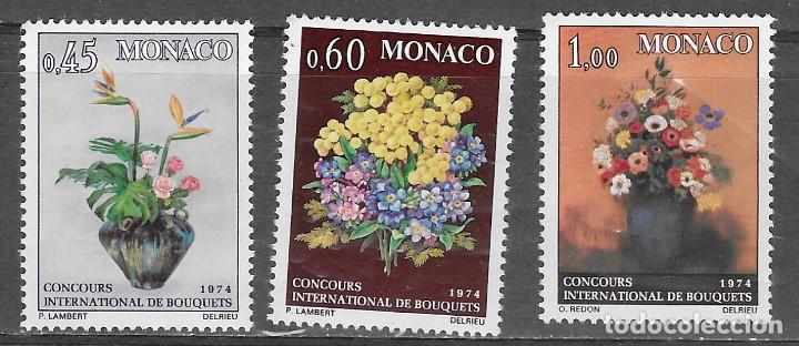Sellos: MONACO N&ordm; 948 AL 950 (**) - Foto 1