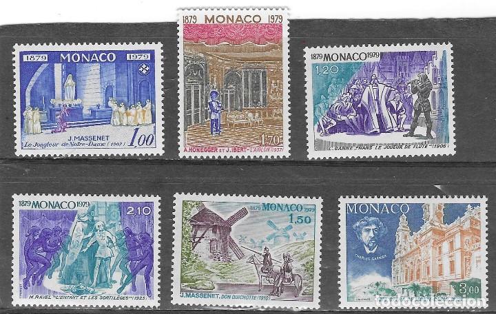 Sellos: MONACO N&ordm; 1175 al 1180 (**) - Foto 1