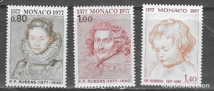 Sellos: MONACO N&ordm; 1098 al 1100 (**) - Foto 1