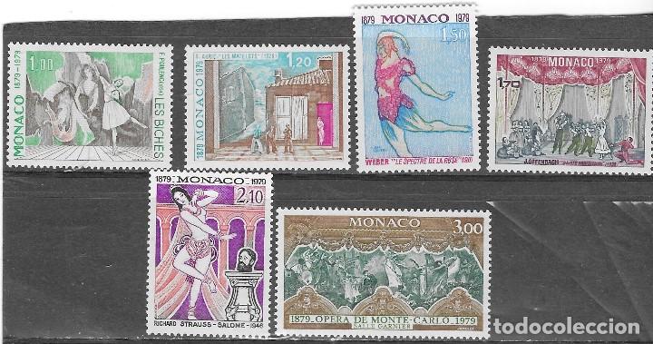 Sellos: MONACO N&ordm; 1190 al 1195 (**) - Foto 1