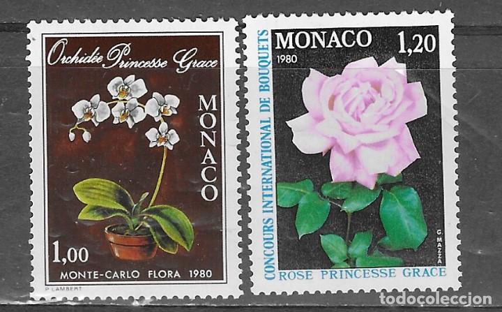 Sellos: MONACO N&ordm;  1199 al 1200 (**) - Foto 1