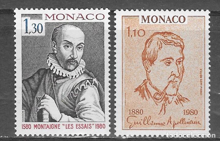 Sellos: MONACO N&ordm; 1227 al 1228 (**) - Foto 1