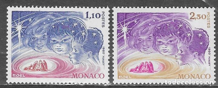 Sellos: MONACO N&ordm; 1249 al 1250 (**) - Foto 1