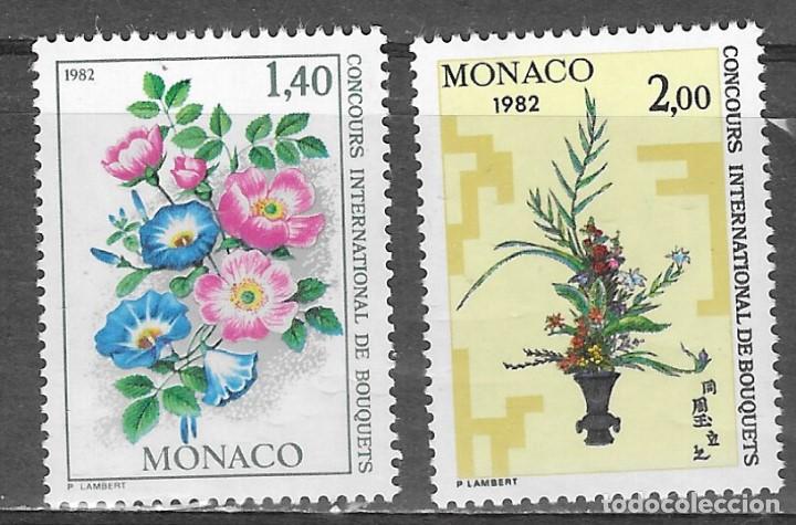 Sellos: MONACO N&ordm; 1295 al 1296 (**) - Foto 1
