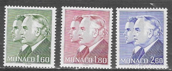 Sellos: MONACO N&ordm; 1335 al 1337 (**) - Foto 1