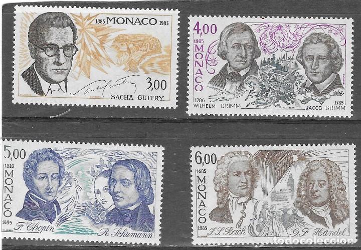 Sellos: MONACO N&ordm; 1501 al 1504 (**) - Foto 1