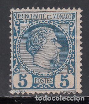 Sellos: MONACO, 1885 YVERT N&ordm; 3  /*/ - Foto 1