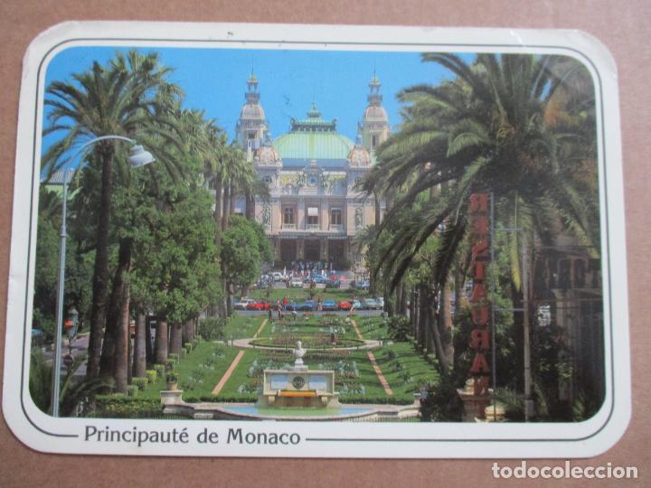 Sellos: tarjeta postal circulada 1985 DE MONACO A ZARAGOZA - Foto 2