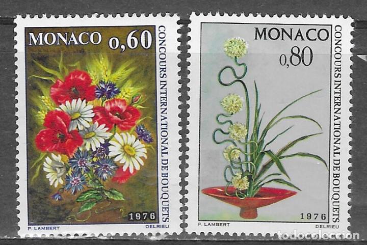 Sellos: MONACO N&ordm; 1035 al 1036 (**) - Foto 1