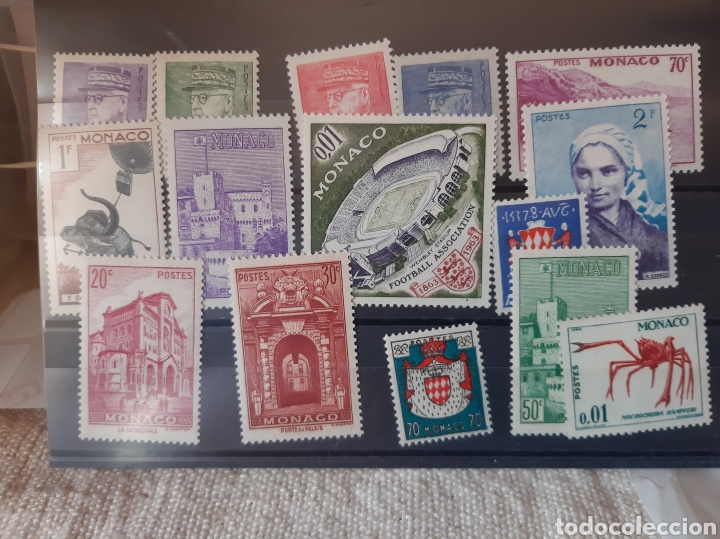 Sellos: MONACO SELLOS NUEVOS TEM&Aacute;TICOS - Foto 1