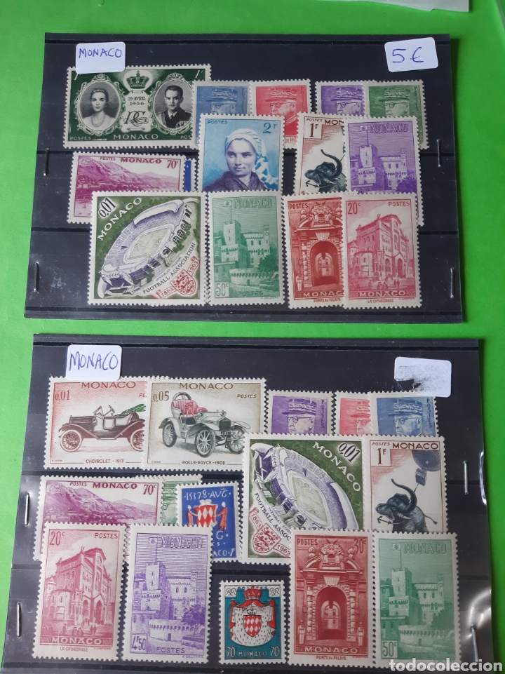 Sellos: MONACO SELLOS NUEVOS TEM&Aacute;TICOS - Foto 1