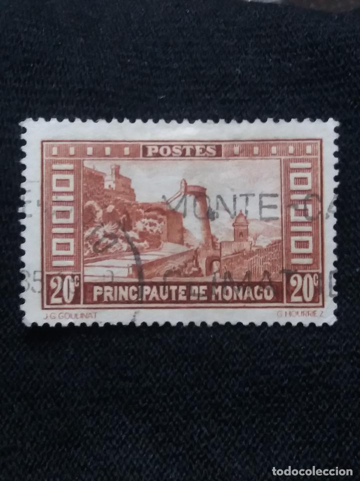 Sellos: MONACO, 20 C, GOULINAT, A&Ntilde;O 1933. - Foto 1