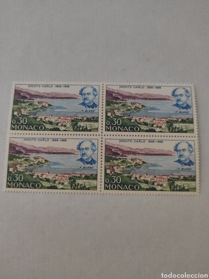 Sellos: Lote sellos M&Oacute;NACO a&ntilde;o 1966 - Foto 4