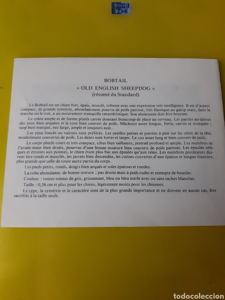Sellos: FOLLETO PEROS EXPOSICI&Oacute;N 1982 BOBTAIL EMISI&Oacute;N POSTE MONACO - Foto 4