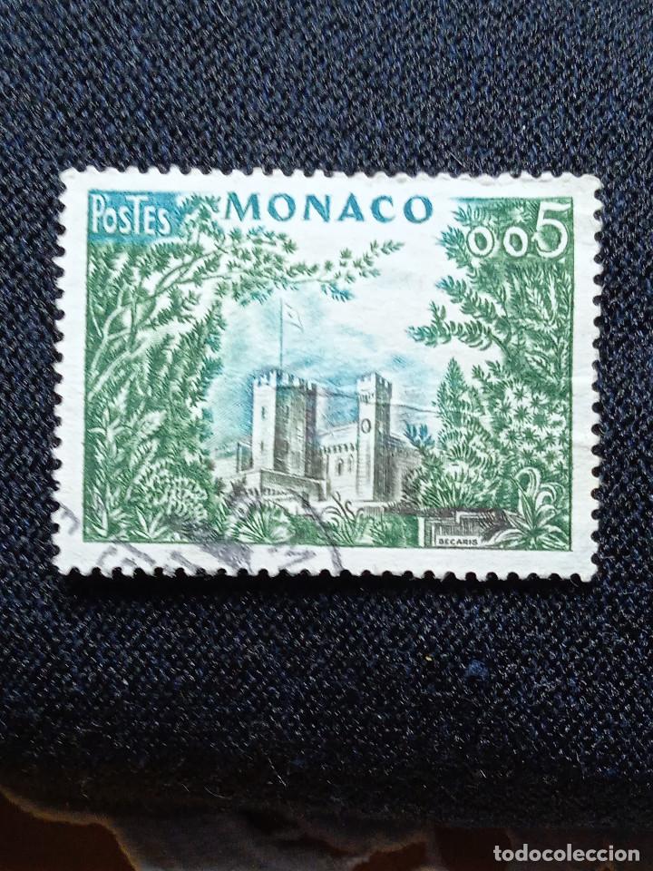 Sellos: MONACO, 00,5, CASTILLO DE MONACO, A&Ntilde;O 1966, - Foto 1