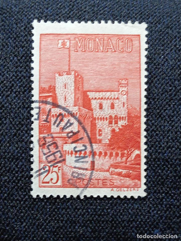 Sellos: MONACO, 25F, PALACIO DE MONACO, A&Ntilde;O 1954, - Foto 1