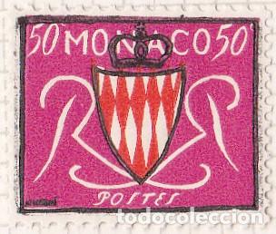 Sellos: 1954 - MONACO - ESCUDOS - YVERT 405 - Foto 1