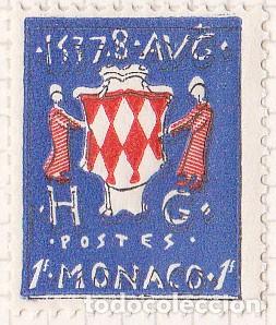 Sellos: 1954 - MONACO - ESCUDOS - YVERT 408 - Foto 1