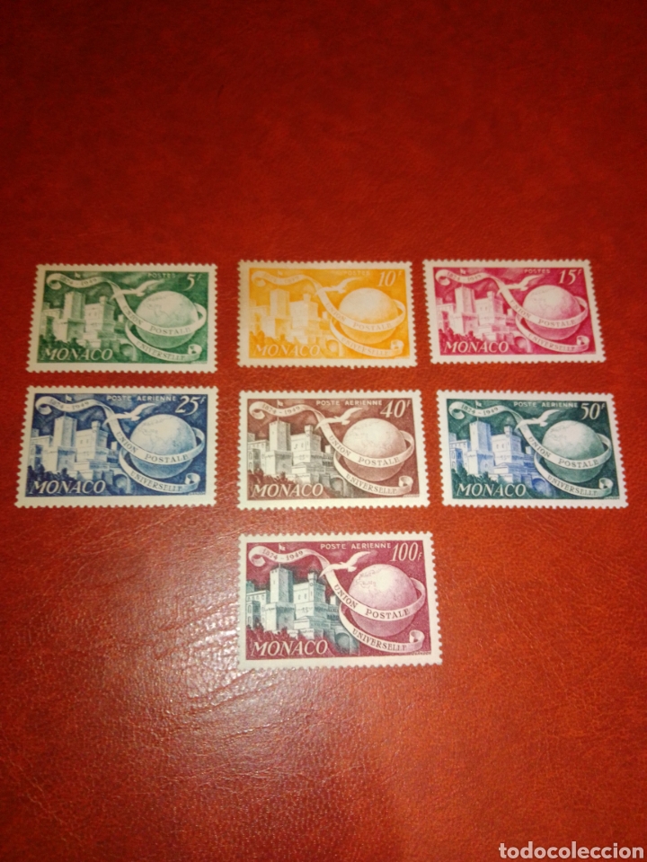 Sellos: UPU 1949 Monaco sellos - Foto 1