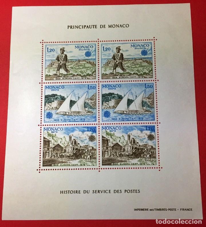 Sellos: Monaco, historia servicio de correos - Foto 1